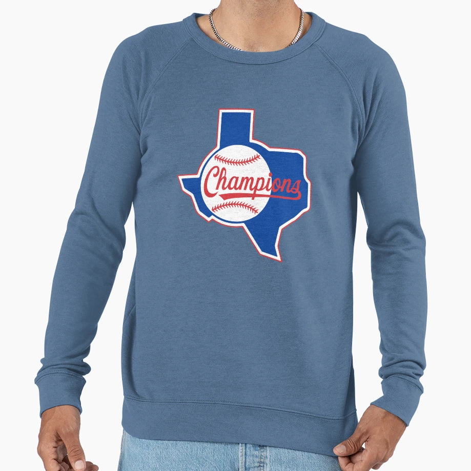 Texas Champions Logo 2 Sweatshirt - Aesthetic Graphic for Adults - T-Shirt, Sweatshirt, Hoodie