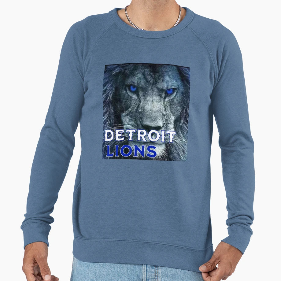 Detroit Lions Sweatshirt - Minimalist Print Unisex - T-Shirt, Sweatshirt, Hoodie