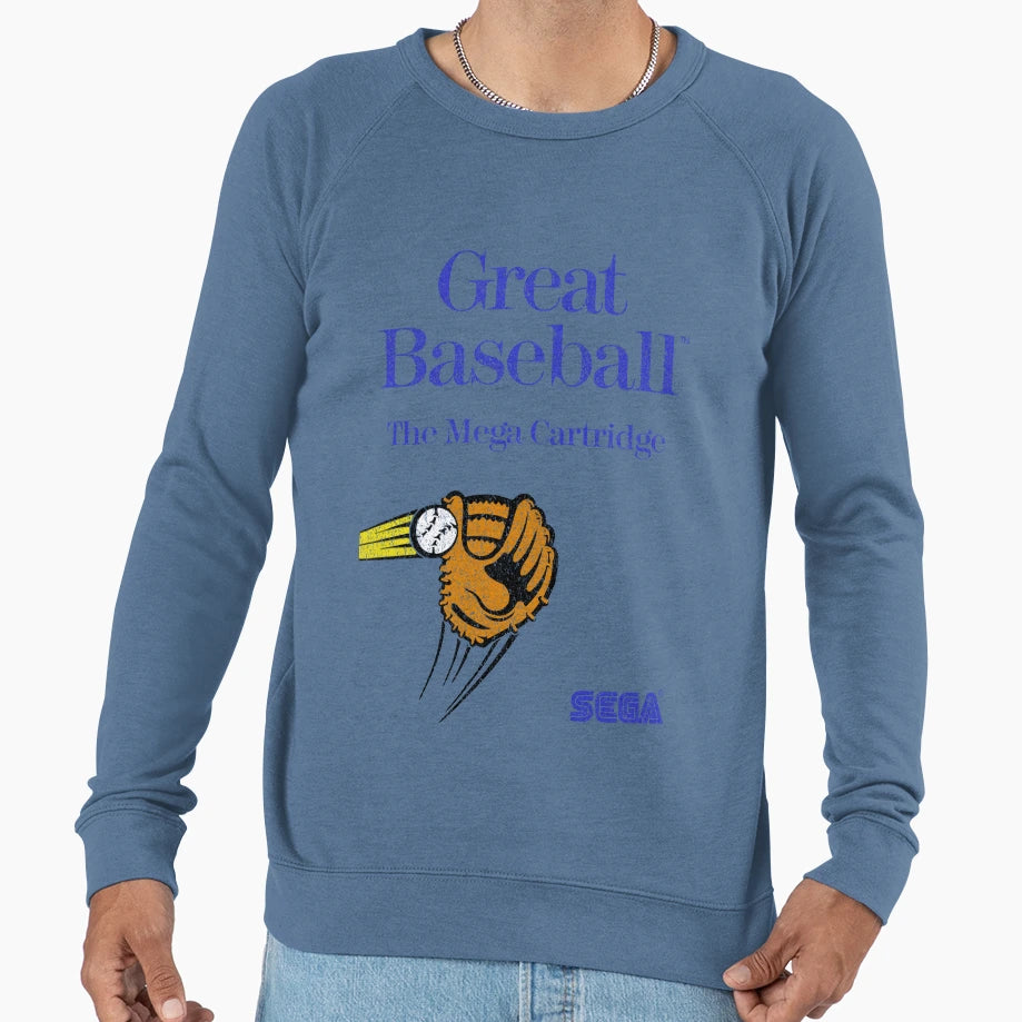 Great Baseball Colour Sega Sweatshirt - Casual Everyday Wear for Adults - T-Shirt, Sweatshirt, Hoodie