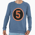 Brooks Robinson 5 Jersey Number Sweatshirt - Novelty Apparel Men Women - T-Shirt, Sweatshirt, Hoodie