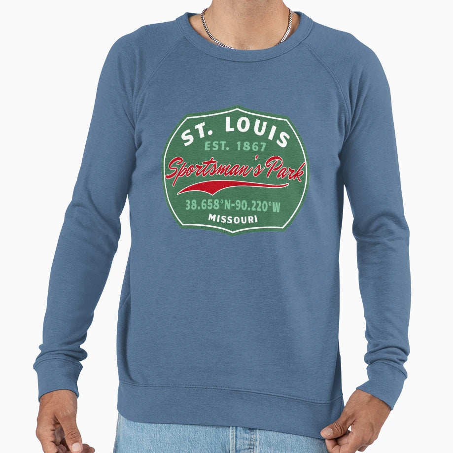 Baseball St Louis Sweatshirt - Casual Everyday Wear for Adults - T-Shirt, Sweatshirt, Hoodie