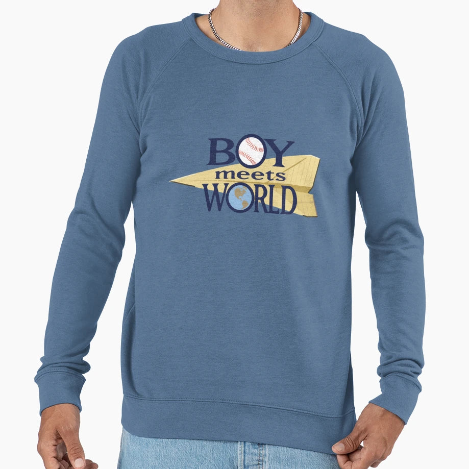 Meets World Sweatshirt - Minimalist Print Unisex - T-Shirt, Sweatshirt, Hoodie
