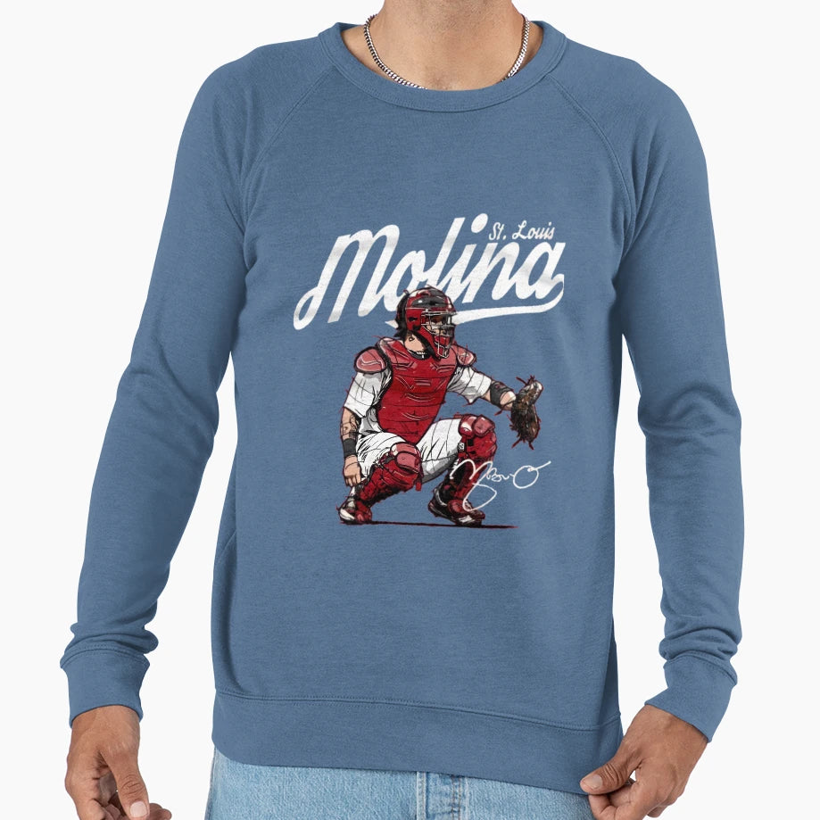 Yadier Molina Sweatshirt - Fun Novelty Design for Adults - T-Shirt, Sweatshirt, Hoodie