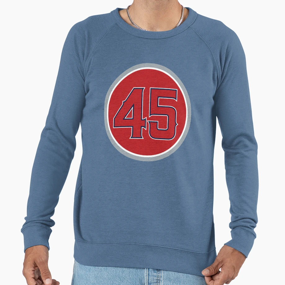 Tyler Skaggs 45 Jersey Number Sweatshirt - Trendy Graphic for Adults - T-Shirt, Sweatshirt, Hoodie