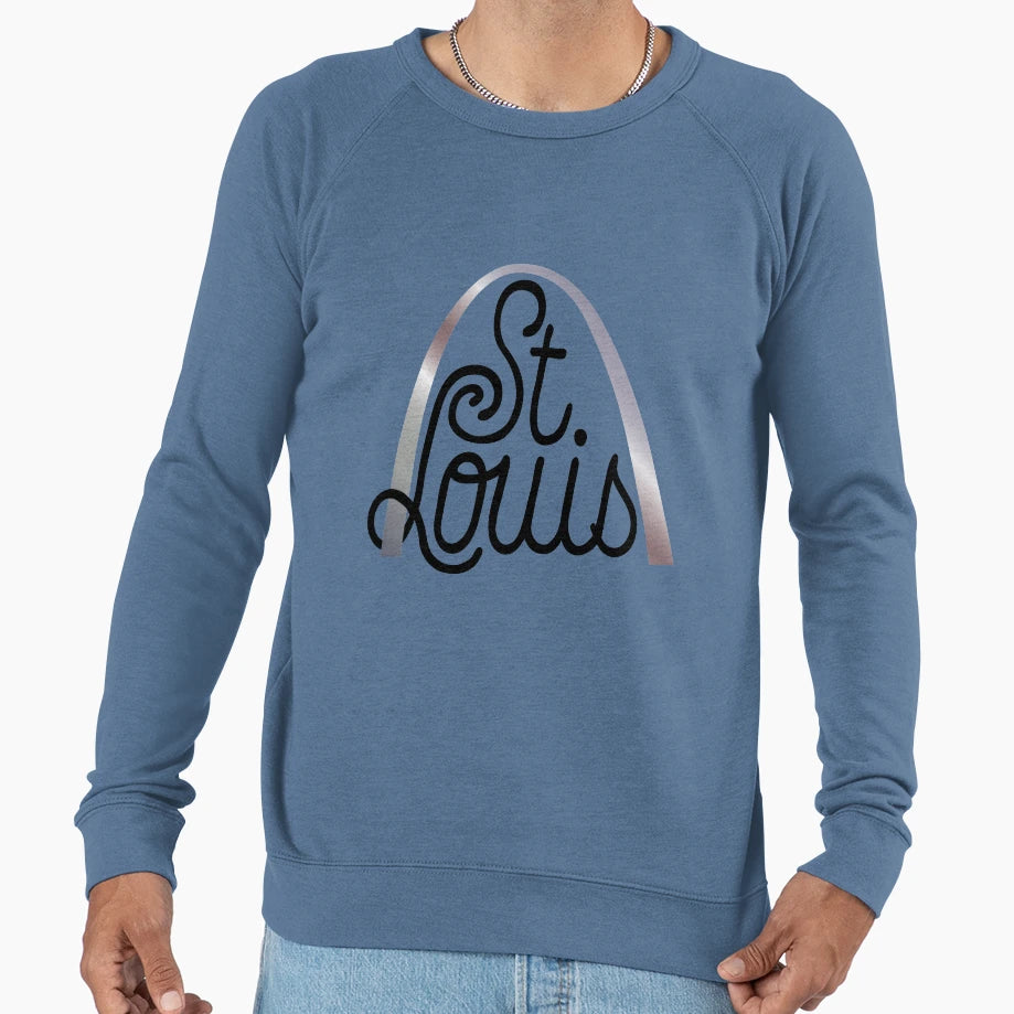 Saint Louis Missouri Souvenir Sweatshirt - Streetwear Style for Adults - T-Shirt, Sweatshirt, Hoodie