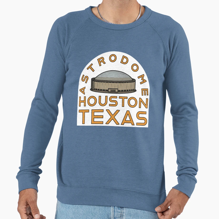 Astrodome Houston Texas Stadium Sweatshirt - Streetwear Style for Adults - T-Shirt, Sweatshirt, Hoodie
