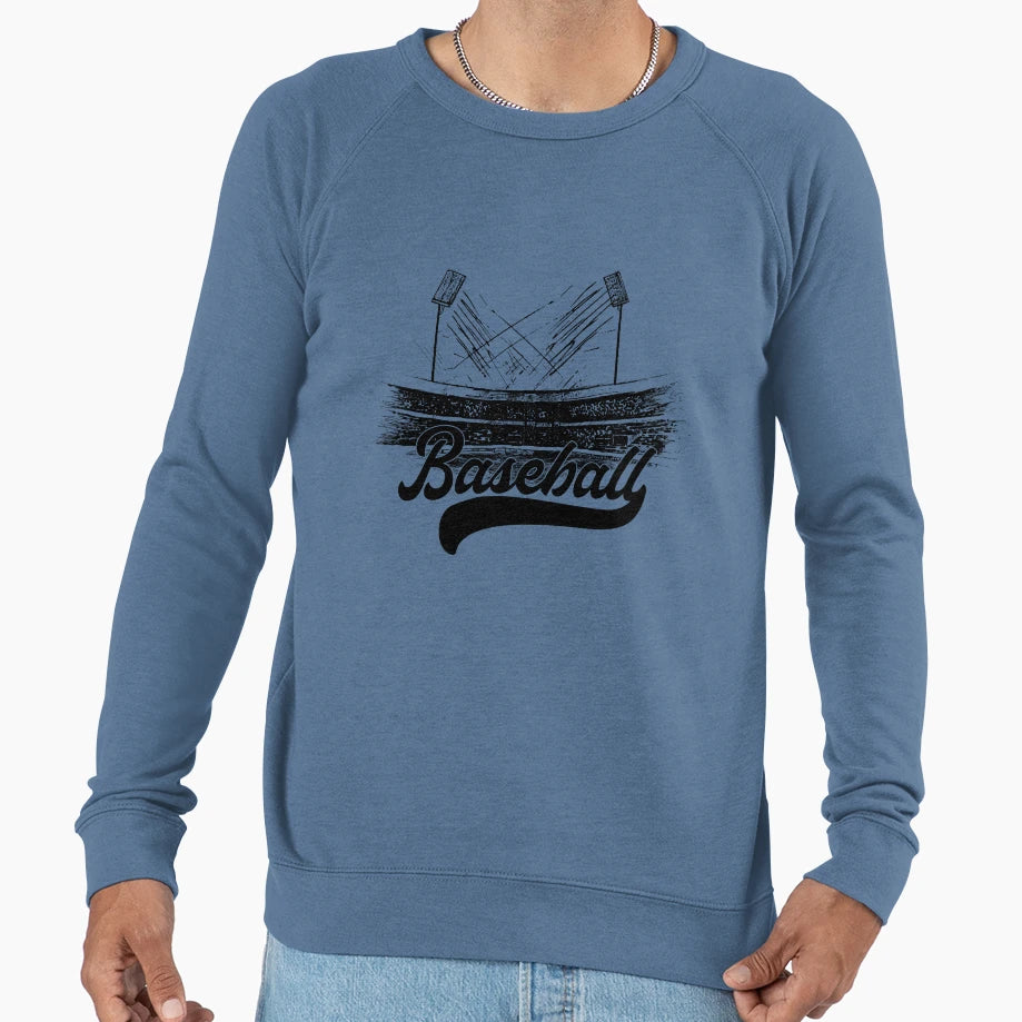 Baseball Sweatshirt - Trendy Graphic for Adults - T-Shirt, Sweatshirt, Hoodie