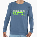 Victrs Believe Seattle Sweatshirt - Fun Novelty Design Men Women - T-Shirt, Sweatshirt, Hoodie