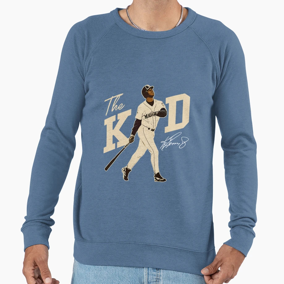 Ken Griffey Jr Basketball Legend Sweatshirt - Trendy Graphic Unisex - T-Shirt, Sweatshirt, Hoodie