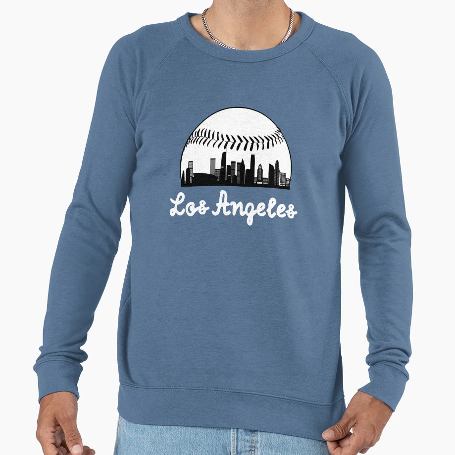 Los Angeles Baseball Sweatshirt - Casual Everyday Wear Men Women - T-Shirt, Sweatshirt, Hoodie