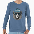 Detroit Football Fan Lion Beanie Sweatshirt - Custom Art Print for Adults - T-Shirt, Sweatshirt, Hoodie