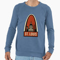 St Louis Travel Sweatshirt - Minimalist Print for Adults - T-Shirt, Sweatshirt, Hoodie