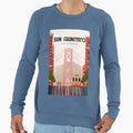 San Francisco Bridge Golden Gate Sweatshirt - Aesthetic Graphic Men Women - T-Shirt, Sweatshirt, Hoodie
