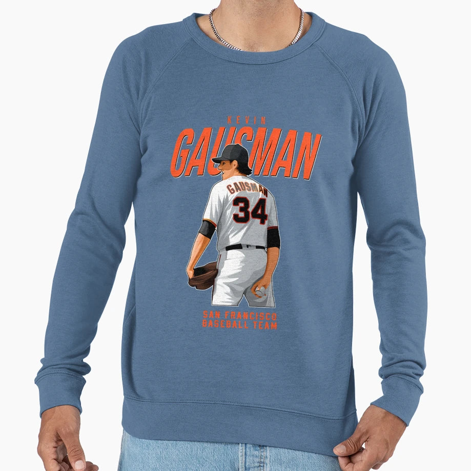 Kevin Gausman 34 San Francisco Sweatshirt - Novelty Apparel Unisex - T-Shirt, Sweatshirt, Hoodie
