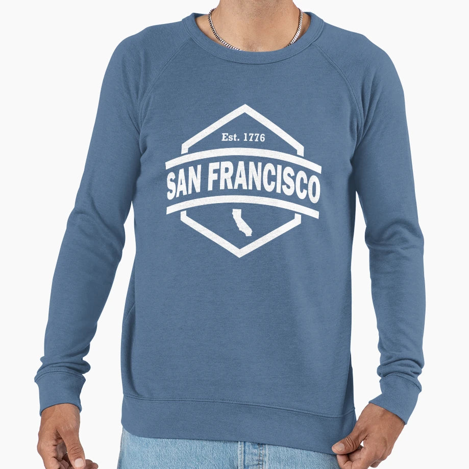 Represent San Francisco Sweatshirt - Casual Everyday Wear Unisex - T-Shirt, Sweatshirt, Hoodie