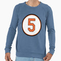 Brooks Robinson 5 Jersey Number Sweatshirt - Graphic Print for Adults - T-Shirt, Sweatshirt, Hoodie