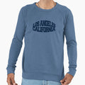 Los Angeles California Navy Sweatshirt - Minimalist Print for Adults - T-Shirt, Sweatshirt, Hoodie