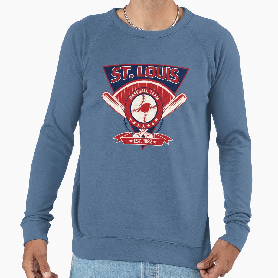 St Louis Baseball Team Est 1882 Sweatshirt - Streetwear Style Men Women - T-Shirt, Sweatshirt, Hoodie