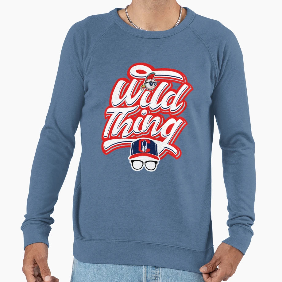 Wild Thing Script Type Sweatshirt - Graphic Print Unisex - T-Shirt, Sweatshirt, Hoodie