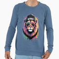 Detroit Lion Sweatshirt - Graphic Print for Adults - T-Shirt, Sweatshirt, Hoodie
