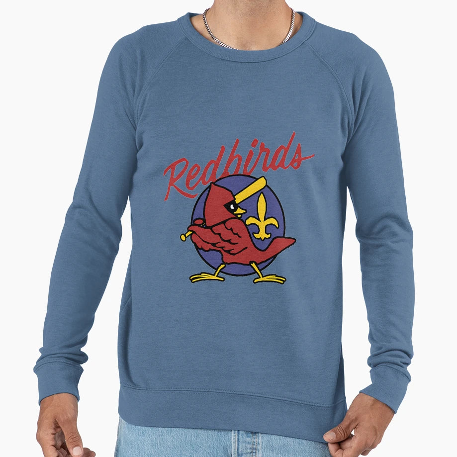 Louisville Redbirds Minor League Sweatshirt - Fun Novelty Design Men Women - T-Shirt, Sweatshirt, Hoodie