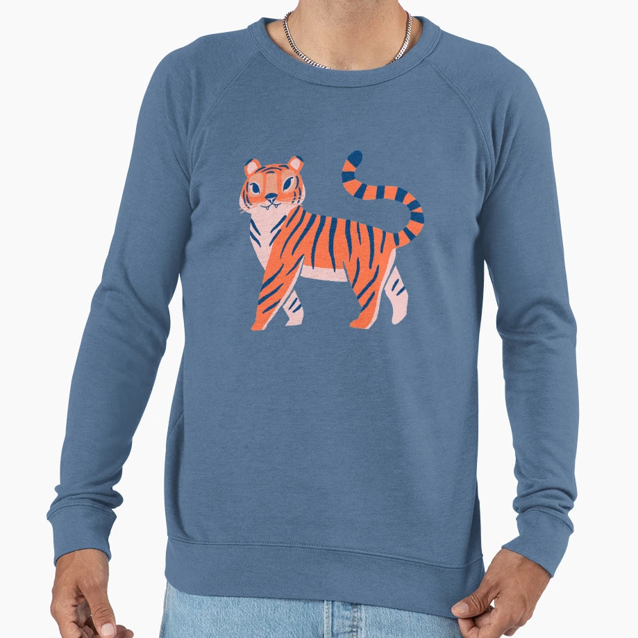 Little Tiger Sweatshirt - Casual Everyday Wear for Adults - T-Shirt, Sweatshirt, Hoodie
