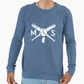 Mississippi Baseball Love Ms Baseball Sweatshirt - Trendy Graphic Unisex - T-Shirt, Sweatshirt, Hoodie