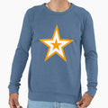 Orange Star Sweatshirt - Trendy Graphic Men Women - T-Shirt, Sweatshirt, Hoodie