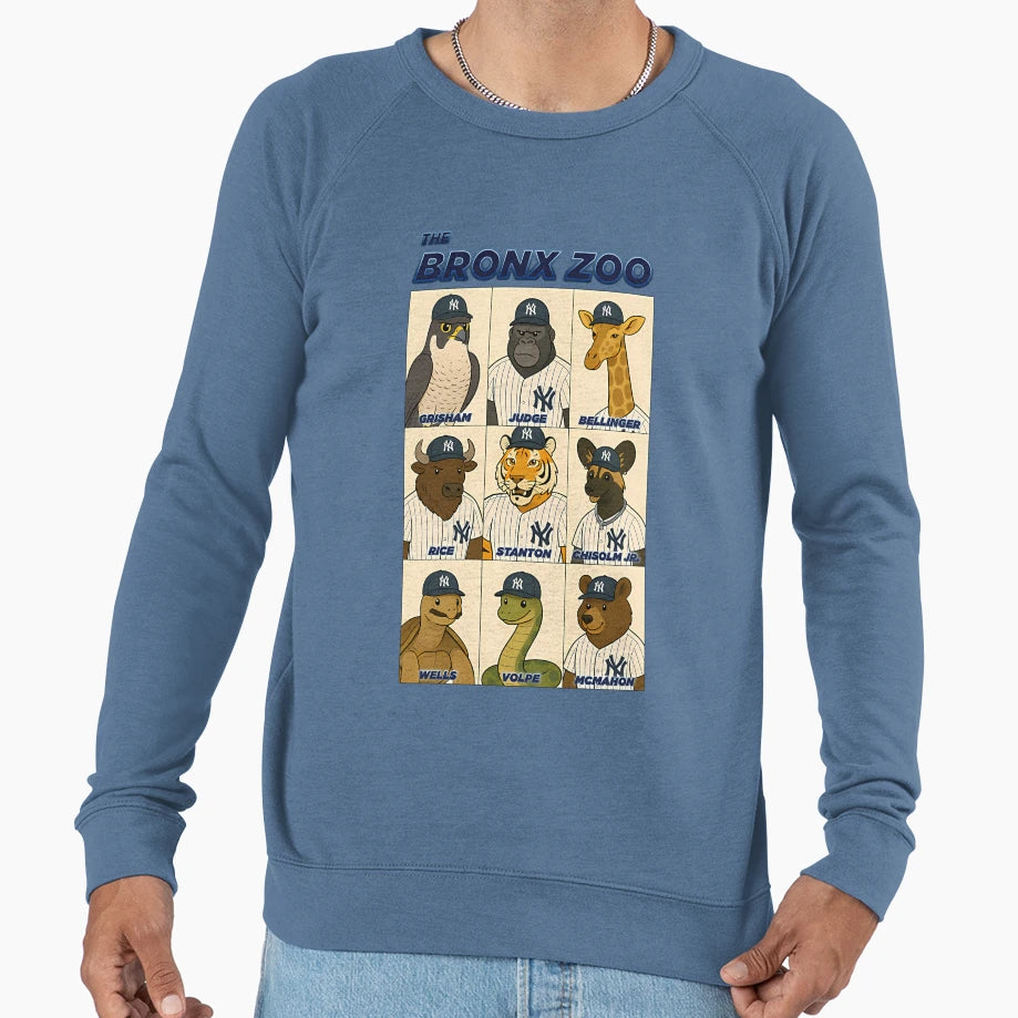Nyy Bronx Zoo Grisham Judge Sweatshirt - Aesthetic Graphic Unisex - T-Shirt, Sweatshirt, Hoodie