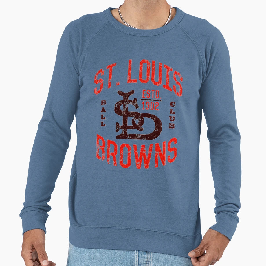 St Louis Browns T-Shirt - Streetwear Style for Adults - T-Shirt, Sweatshirt, Hoodie