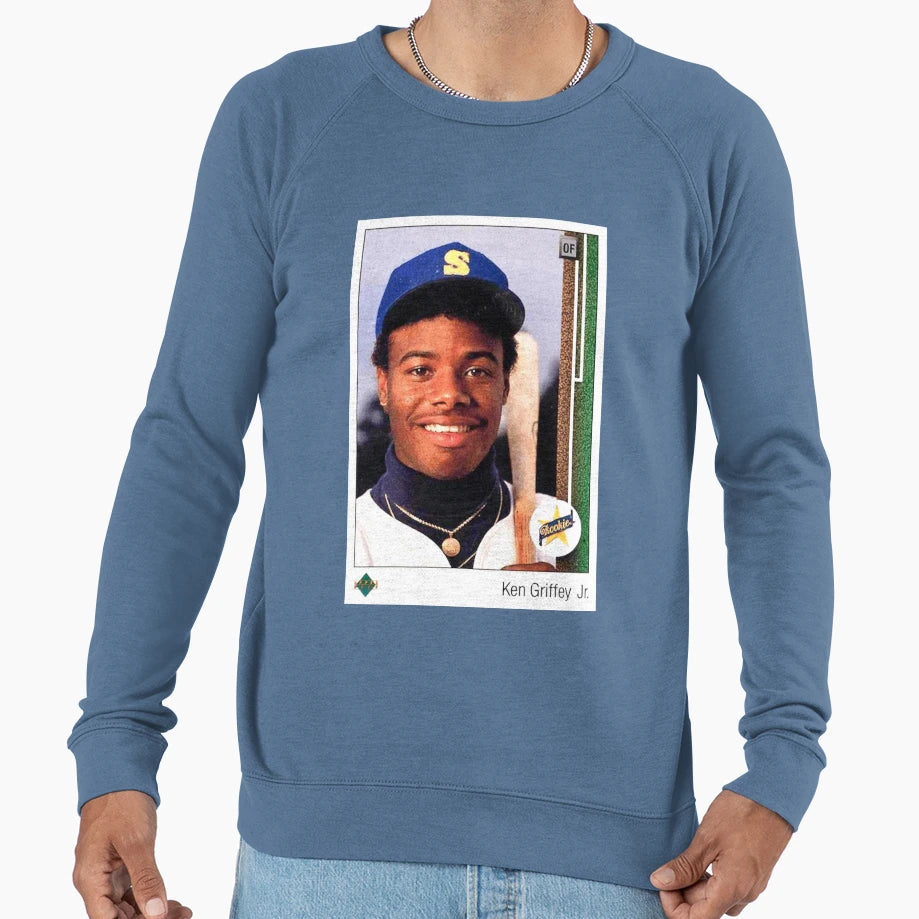 1989 Upper Deck Ken Griffey Jr Sweatshirt - Minimalist Print for Adults - T-Shirt, Sweatshirt, Hoodie