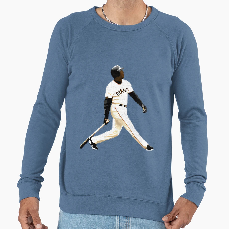 Barry Bonds Sweatshirt - Custom Art Print Men Women - T-Shirt, Sweatshirt, Hoodie