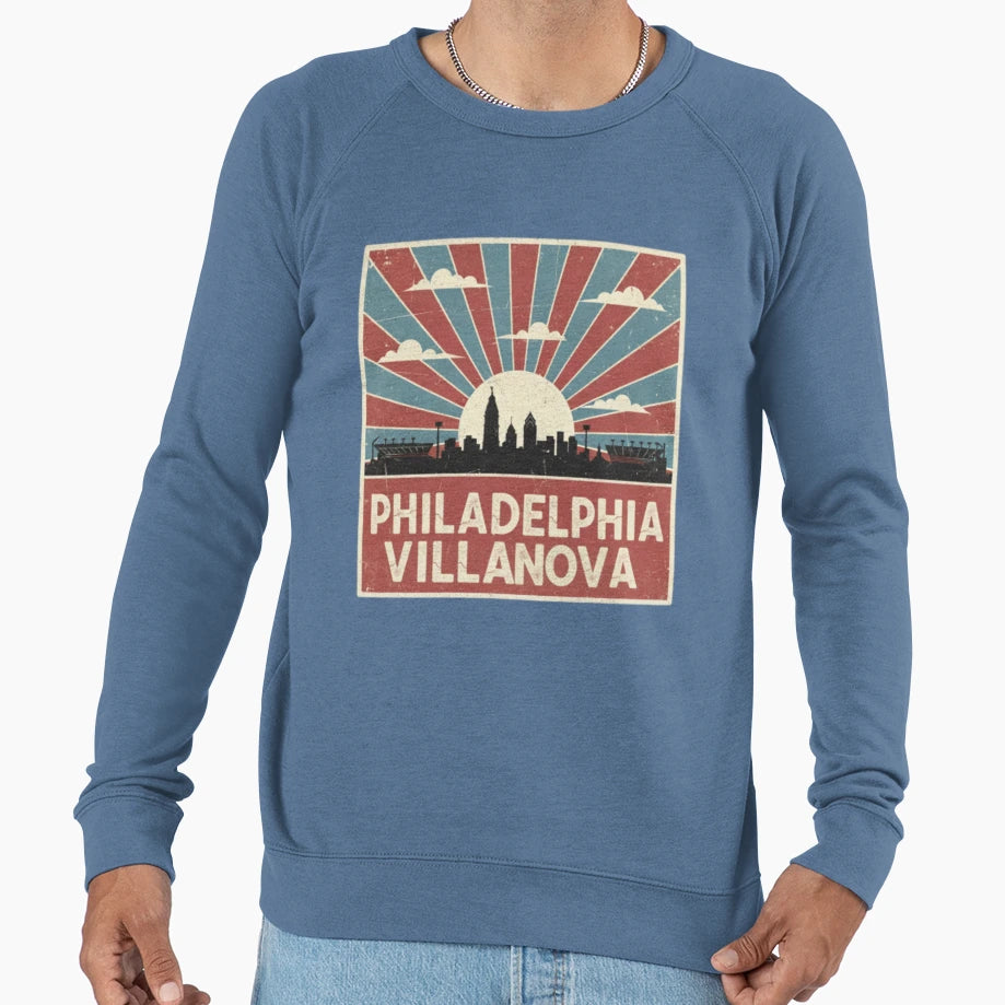 Philadelphia Villanova Sweatshirt - Streetwear Style for Adults - T-Shirt, Sweatshirt, Hoodie