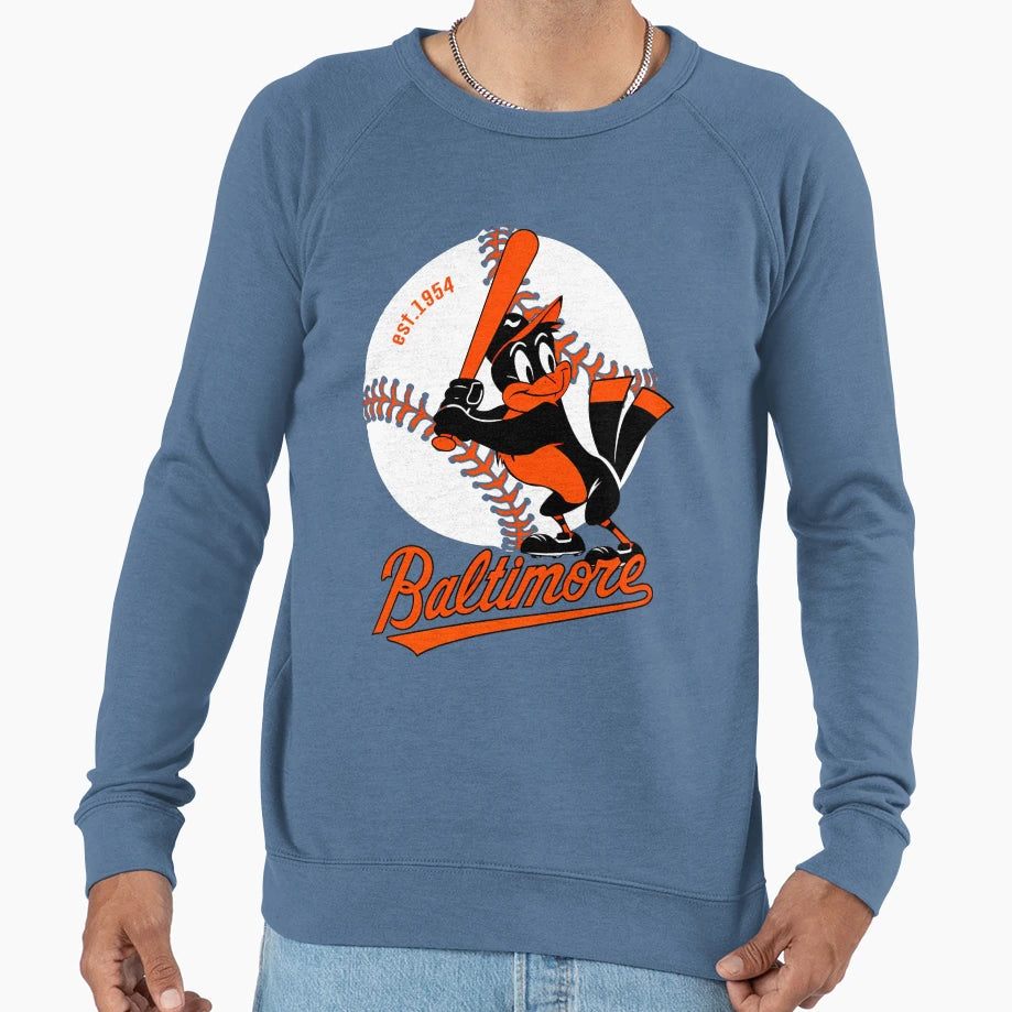 Baltimore Baseball T-Shirt - Casual Everyday Wear Men Women - T-Shirt, Sweatshirt, Hoodie