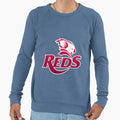 Qld Reds Rugby Sweatshirt - Custom Art Print Men Women - T-Shirt, Sweatshirt, Hoodie