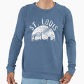 St Louis Missouri Skyline Sweatshirt - Aesthetic Graphic Men Women - T-Shirt, Sweatshirt, Hoodie