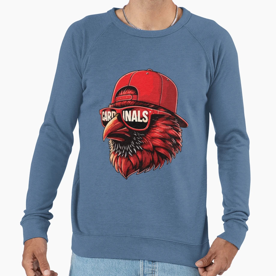 Cardinal Bird Red Bird Nature Sweatshirt - Streetwear Style for Adults - T-Shirt, Sweatshirt, Hoodie