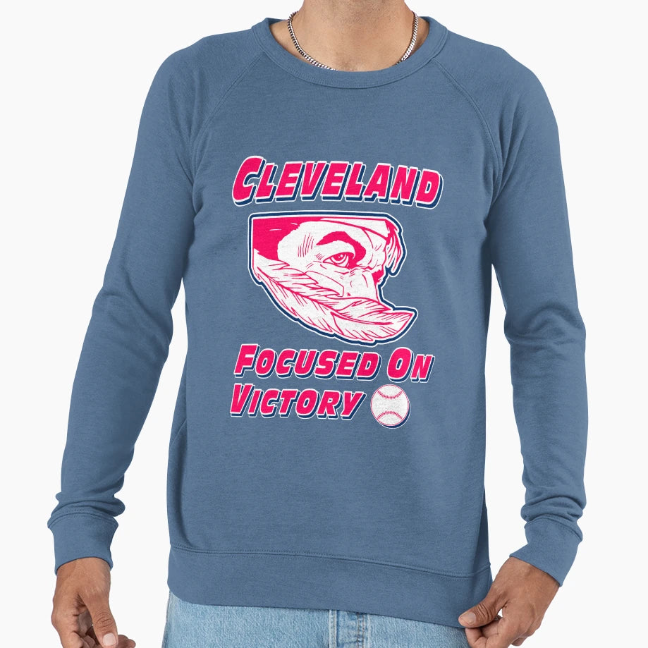 Cleveland Focused Victory Sweatshirt - Unique Graphic for Adults - T-Shirt, Sweatshirt, Hoodie