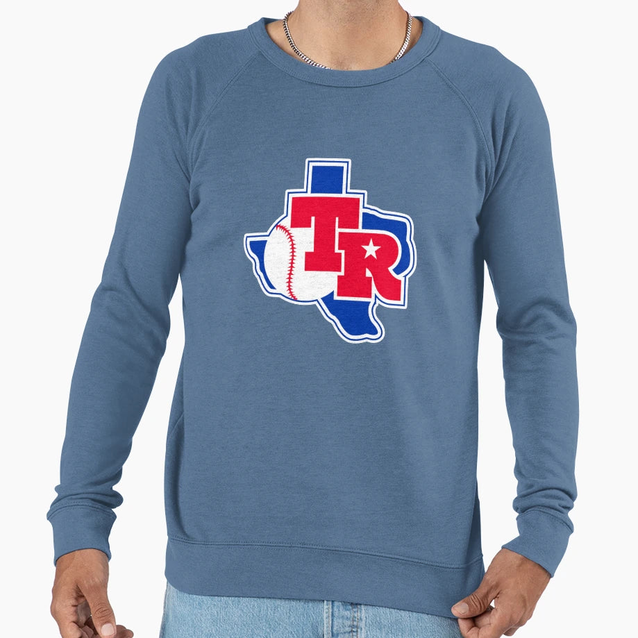 Texas Baseball Rangers Sweatshirt - Novelty Apparel Men Women - T-Shirt, Sweatshirt, Hoodie
