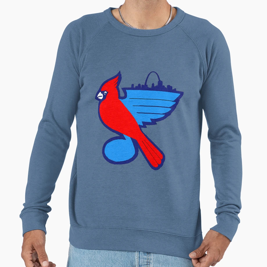 Cardinalsblues Logo Sweatshirt - Unique Graphic Unisex - T-Shirt, Sweatshirt, Hoodie