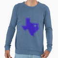 Texas Star Green Lone Star State Sweatshirt - Graphic Print for Adults - T-Shirt, Sweatshirt, Hoodie