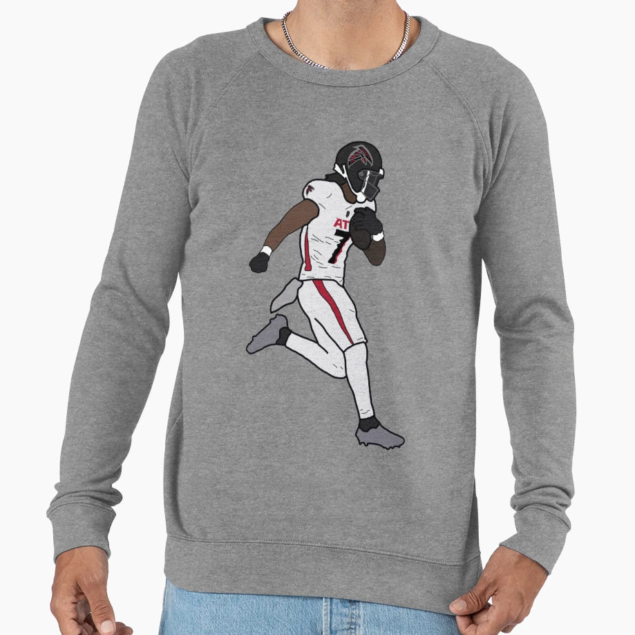 BR Steps Touchdown Sweatshirt - Aesthetic Graphic for Adults - T-Shirt, Sweatshirt, Hoodie
