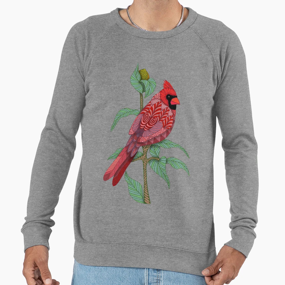 Virginia Cardinal Sweatshirt - Aesthetic Graphic for Adults - T-Shirt, Sweatshirt, Hoodie