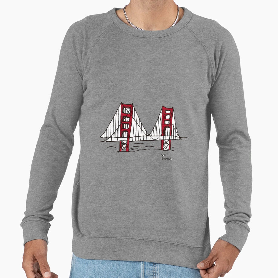 San Francisco Sweatshirt - Fun Novelty Design for Adults - T-Shirt, Sweatshirt, Hoodie