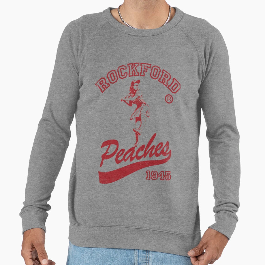 Rockford Peaches Sweatshirt - Trendy Graphic Men Women - T-Shirt, Sweatshirt, Hoodie