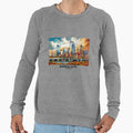 Vibrant Kansas City Sweatshirt - Unique Graphic for Adults - T-Shirt, Sweatshirt, Hoodie
