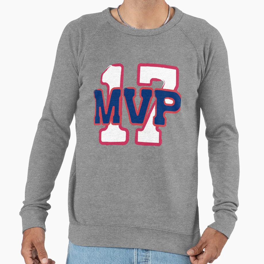 17 Mvp Sweatshirt - Aesthetic Graphic Men Women - T-Shirt, Sweatshirt, Hoodie