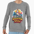 Houston 2026 Space Shuttle Football V3 T-Shirt - Custom Art Print Men Women - T-Shirt, Sweatshirt, Hoodie