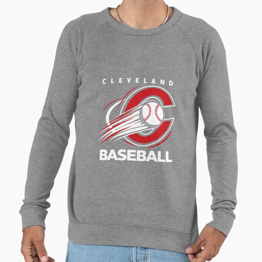 Cleveland Indians Baseball Sweatshirt - Fun Novelty Design Men Women - T-Shirt, Sweatshirt, Hoodie