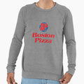 Rooftop Boston Pizza View City Lights Sweatshirt - Graphic Print Unisex - T-Shirt, Sweatshirt, Hoodie